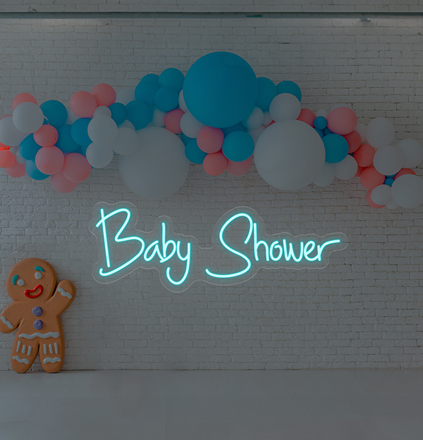 Baby Shower Neon Sign