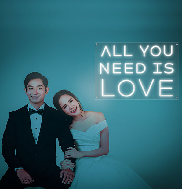 All You Need is Love LED Neon Sign