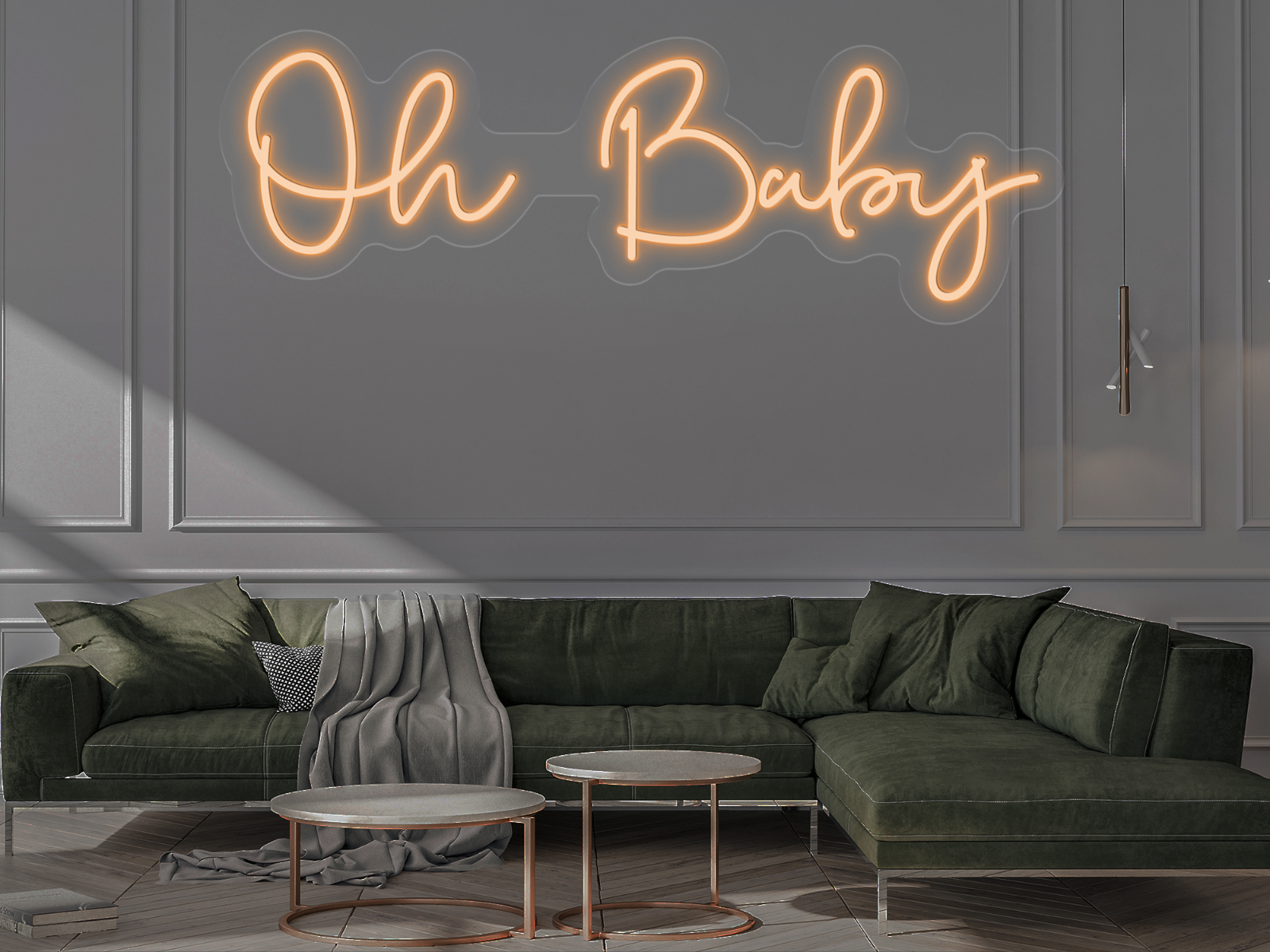 Oh Baby LED Neon Sign