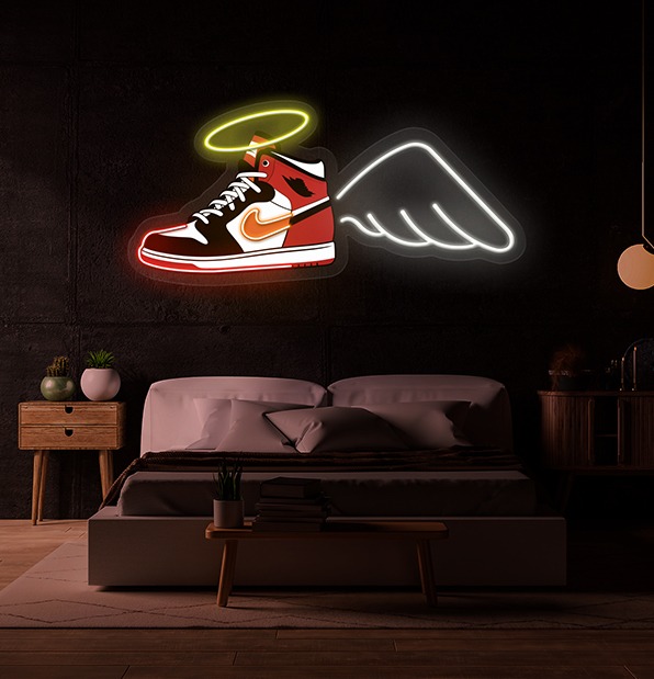 holy grail neon acrylic artwork