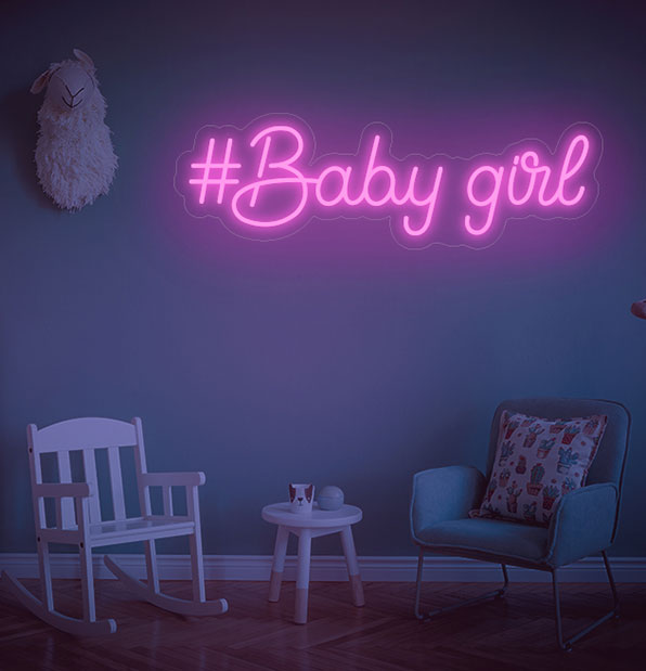 Baby Girl Neon Sign