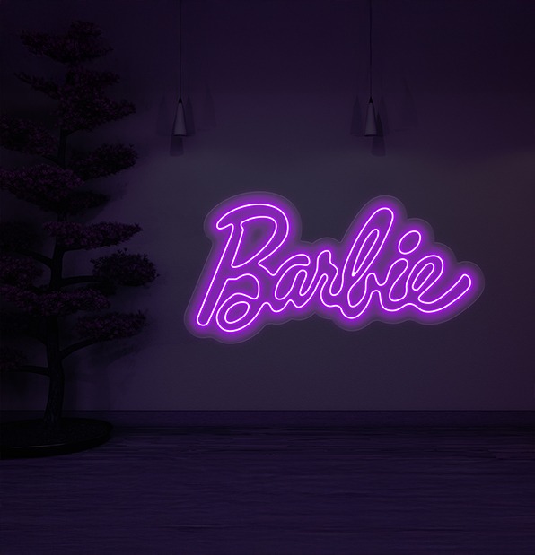 Pink Barbie Neon Sign