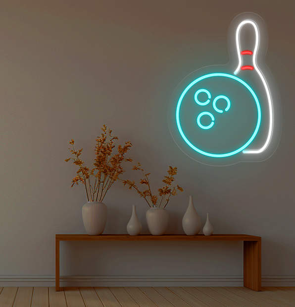 Bowling LED Neon Sign