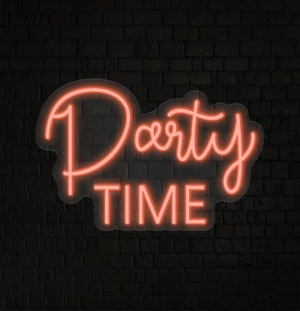 Party Time LED Neon Signs