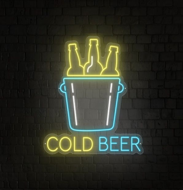Cold Beer LED Neon Sign