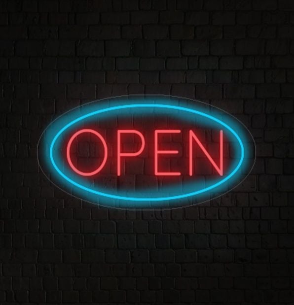 Neon Open Sign