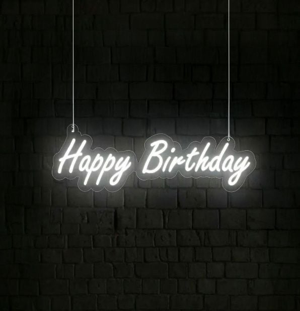 Neon Birthday Sign