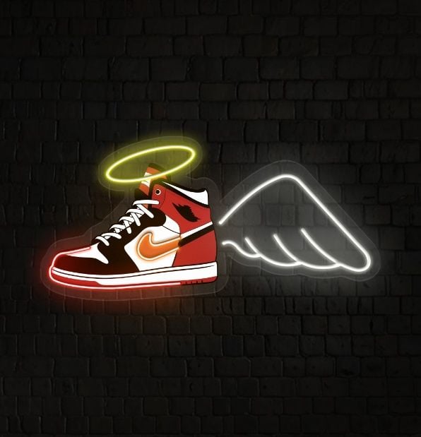 holy grail neon acrylic artwork