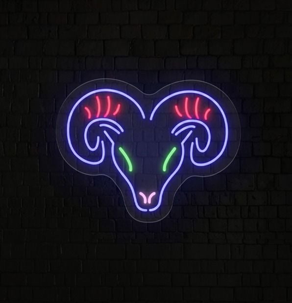 Aries Neon Sign
