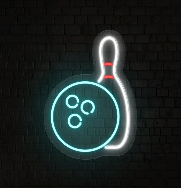 Bowling LED Neon Sign