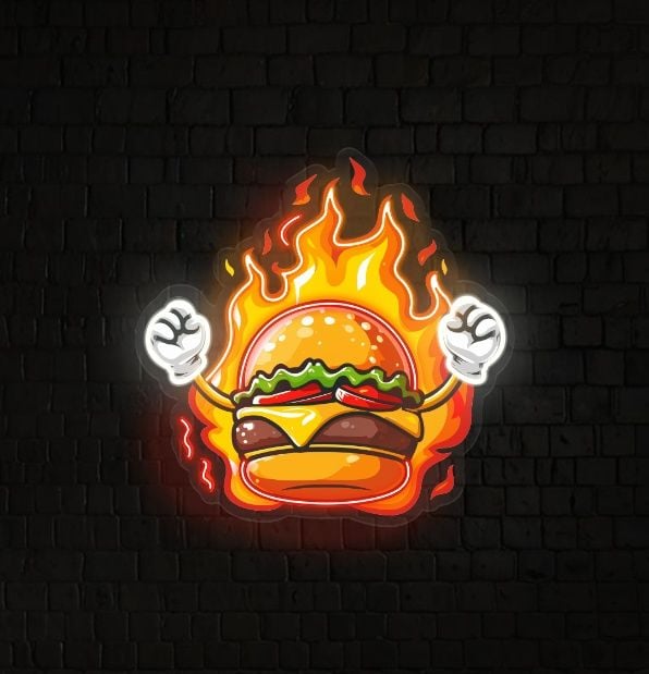 Burger UV Light
