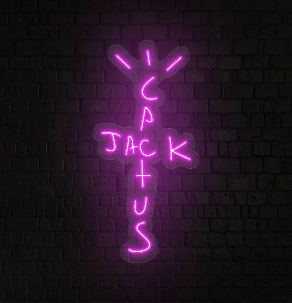 Cactus Jack Neon Light