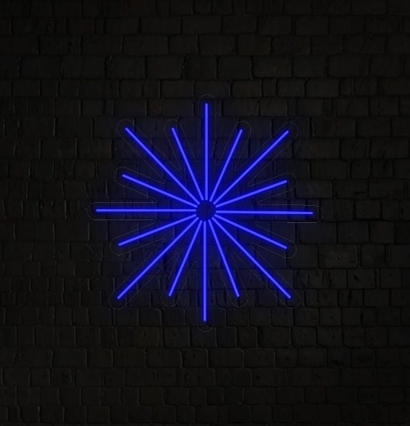 Christmas Star Neon Sign
