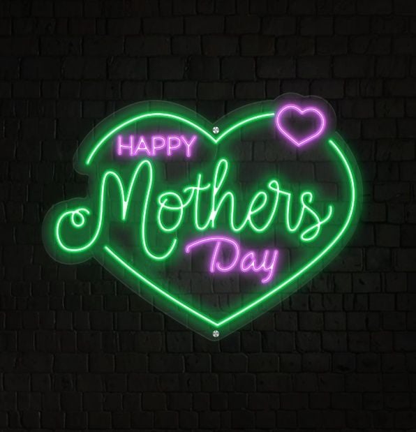 Happy Mothers Day Neon Light