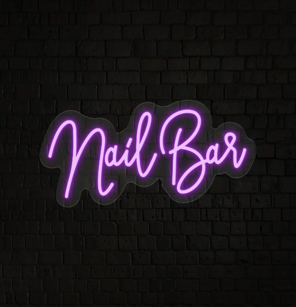 Nail Bar Neon Sign
