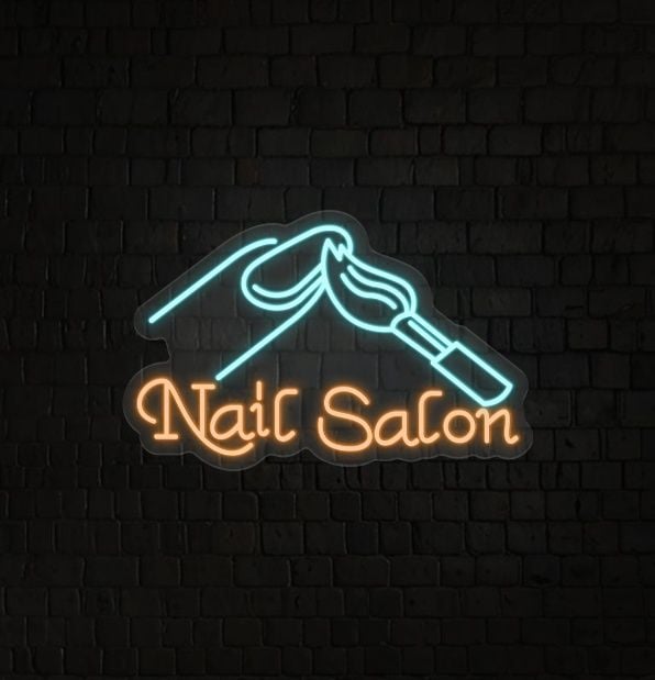 Nail Salon Neon Sign