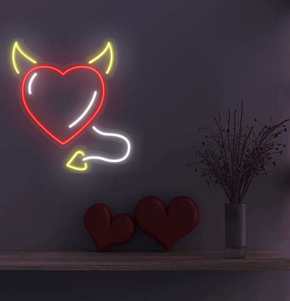 Devil Neon Sign