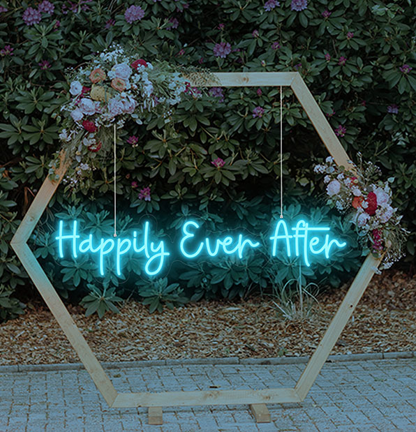 Happily Ever After Neon Sign