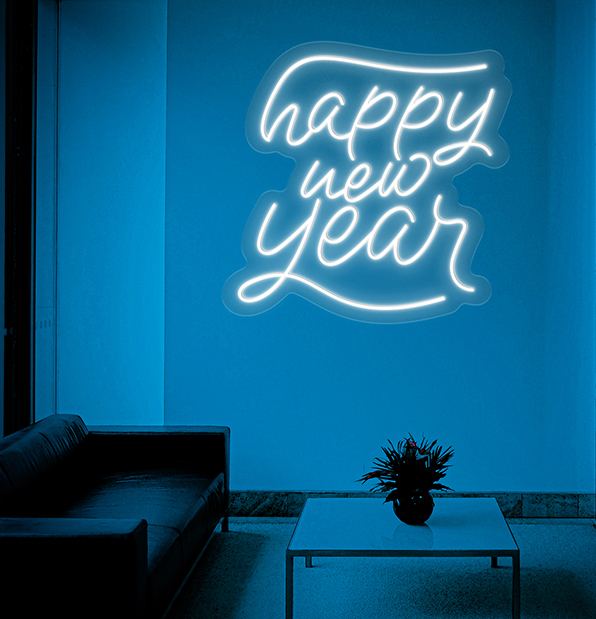 Happy New Year Neon Sign