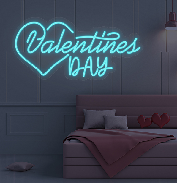 Happy Valentines Neon Light