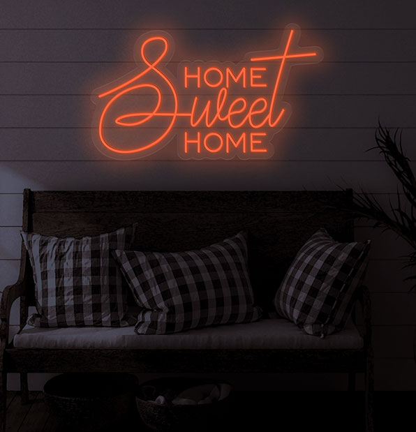 Home Sweet Home Neon Sign