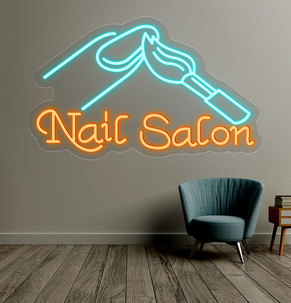 Nail Salon Neon Sign