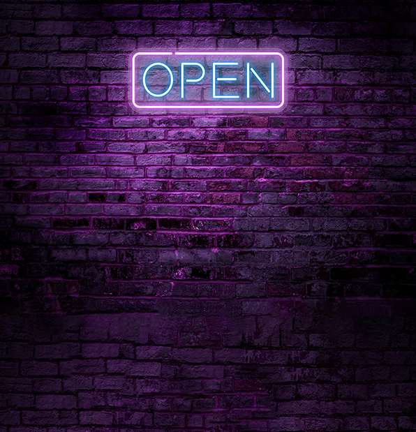 Outdoor Open Sign