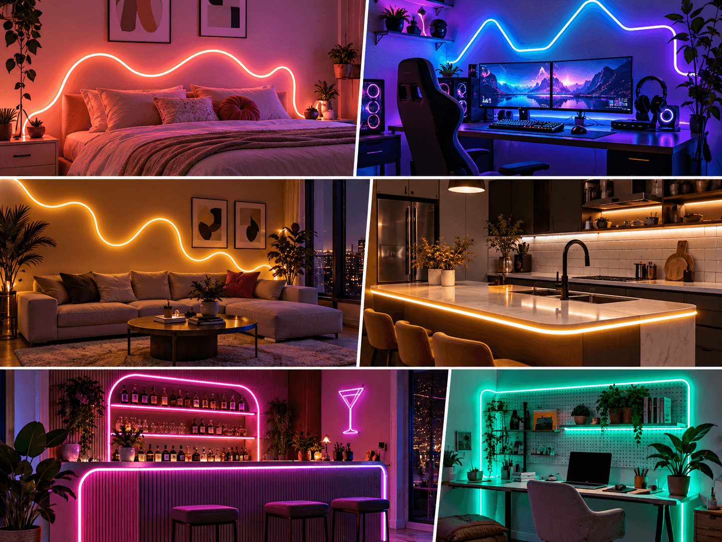 15 Creative Neon Rope Light Ideas
