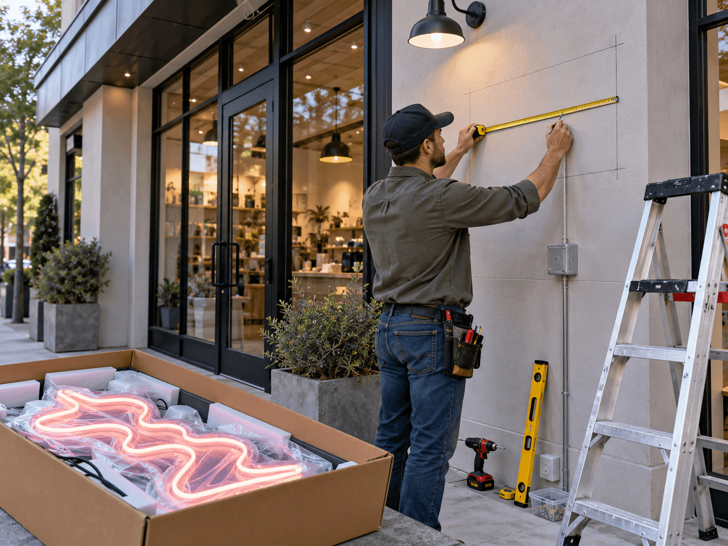 Before You Install: Check Your Neon Sign and Location