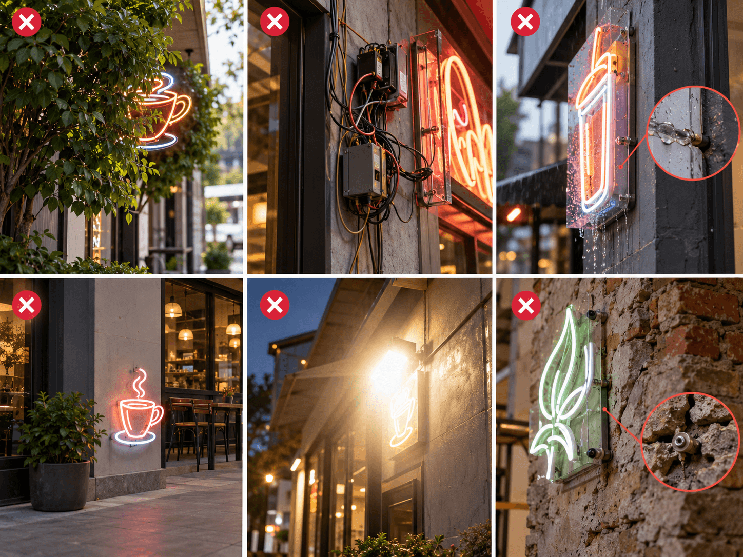 Common Outdoor Neon Sign Installation Mistakes to Avoid
