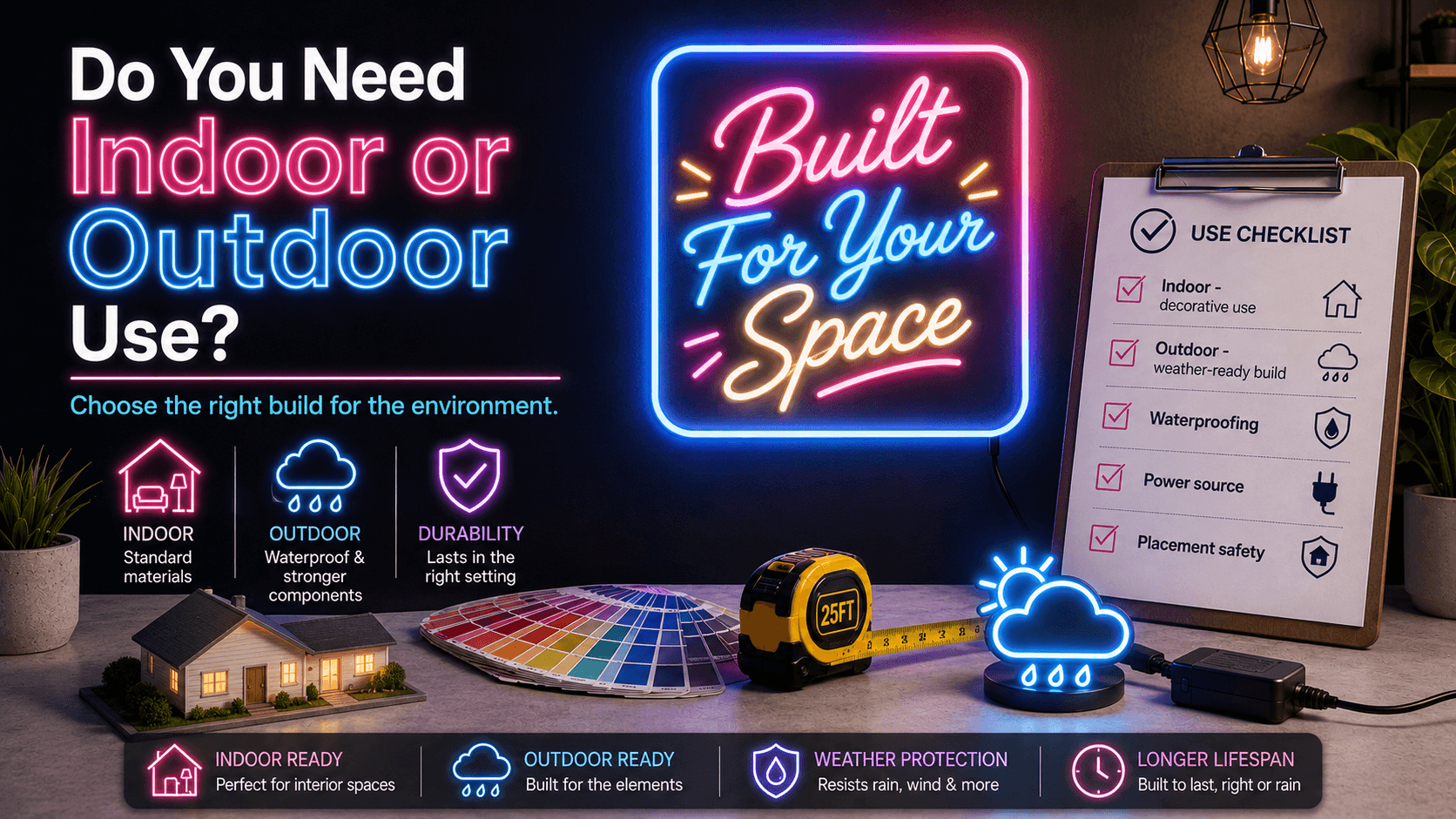 Do You Need Indoor or Outdoor Use