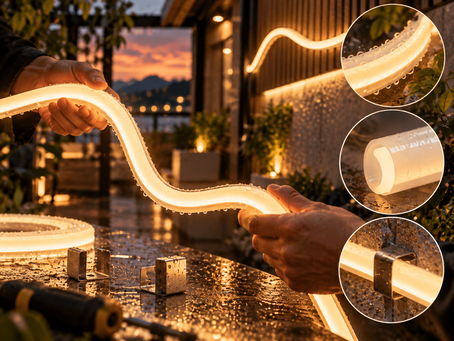 Flexible LED Neon Tubing