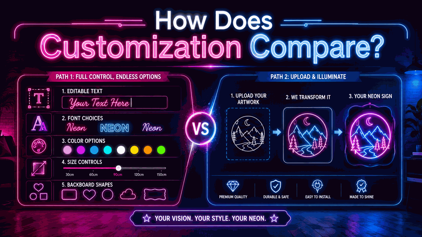 How Does Customization Compare?