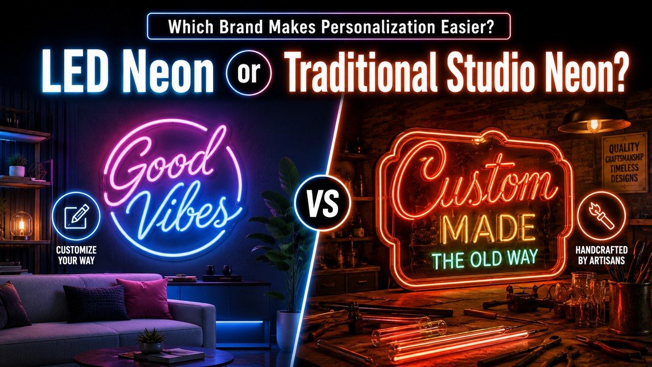 LED Neon or Traditional Studio Neon?