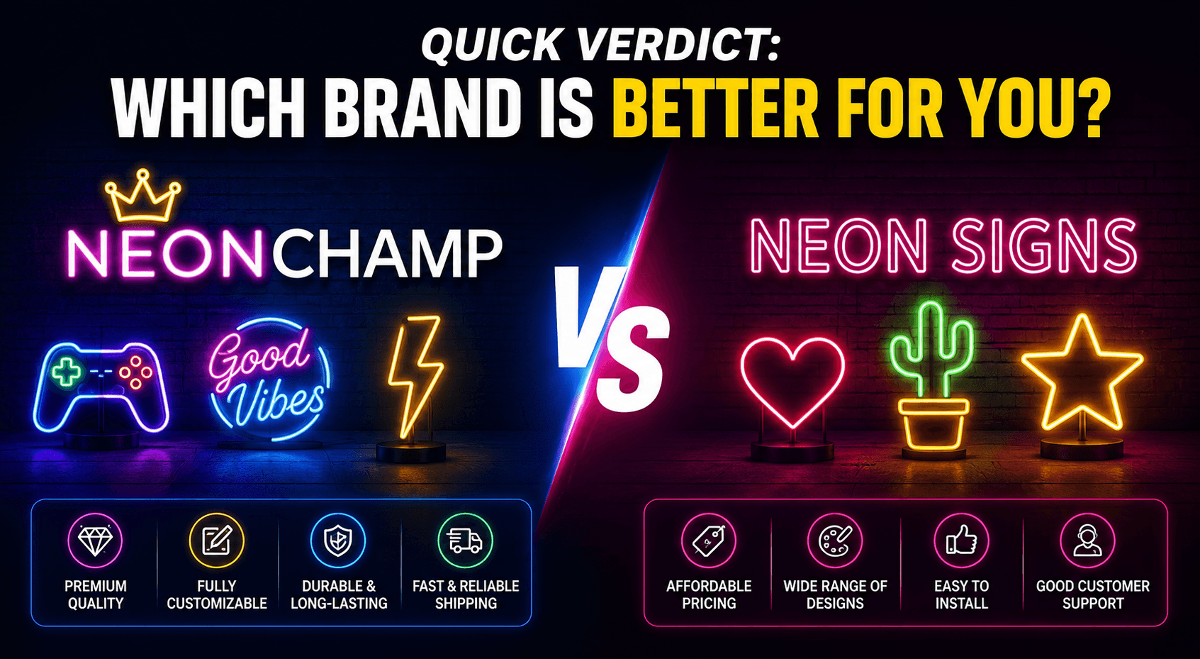 Quick Verdict: Which Brand Is Better for You?