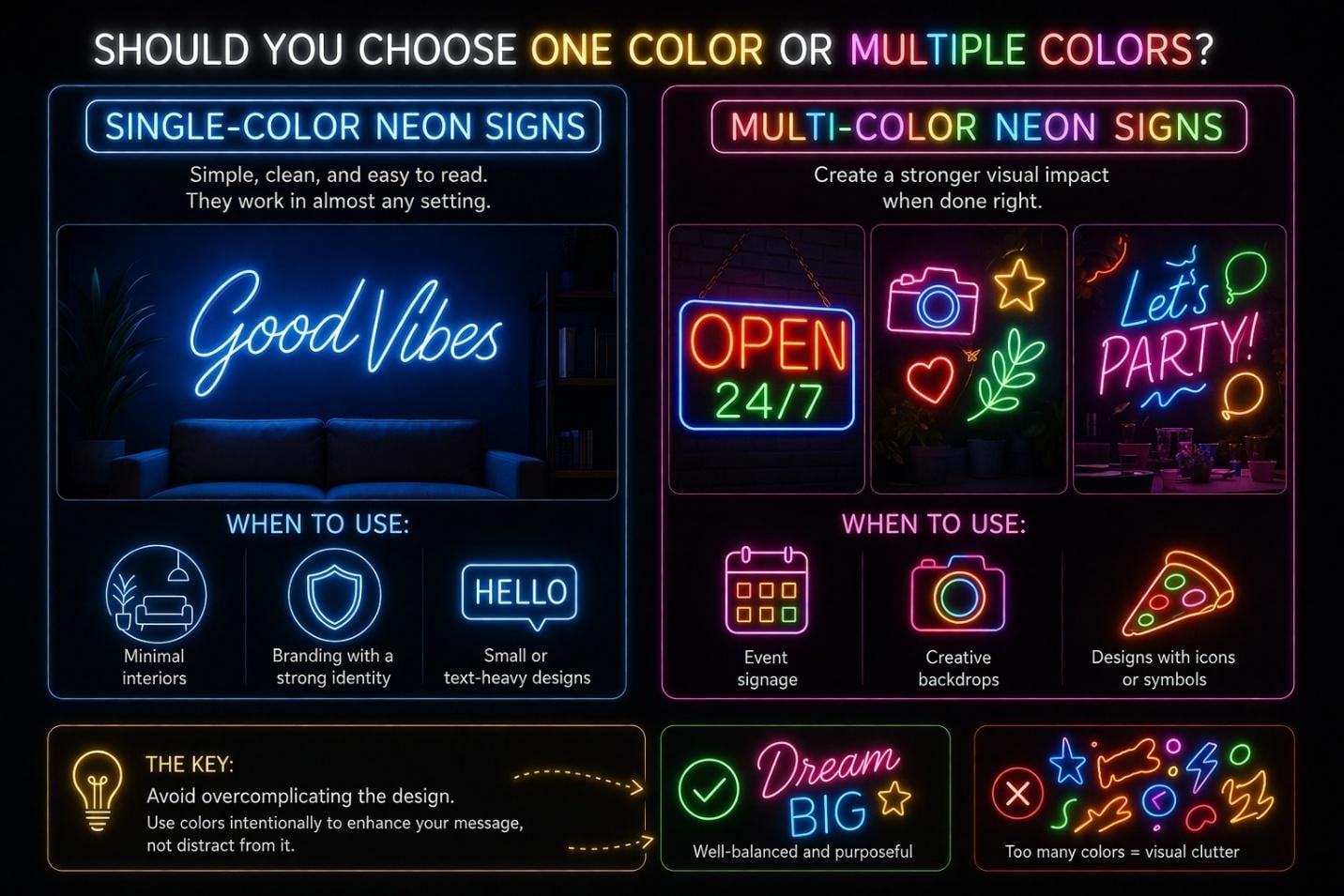 Should You Choose One Color or Multiple Colors