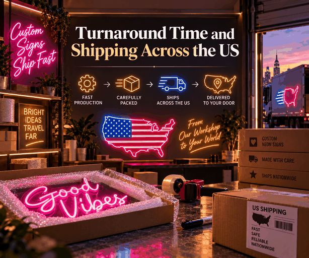 Turnaround Time and Shipping Across the US