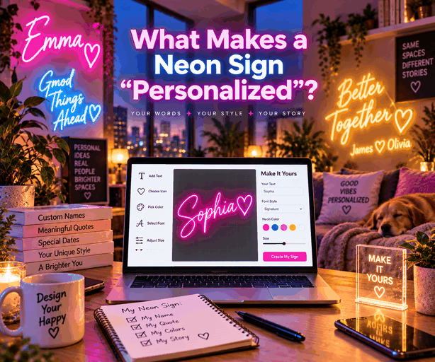 What Makes a Neon Sign “Personalized”?