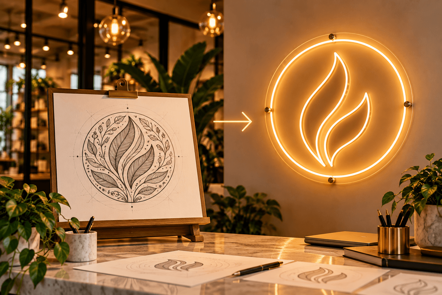 When should a logo be simplified?