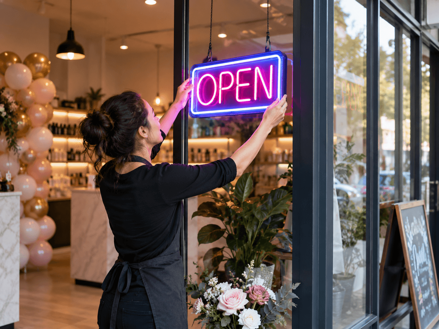 Where to Place Your Now Open / Grand Opening Sign