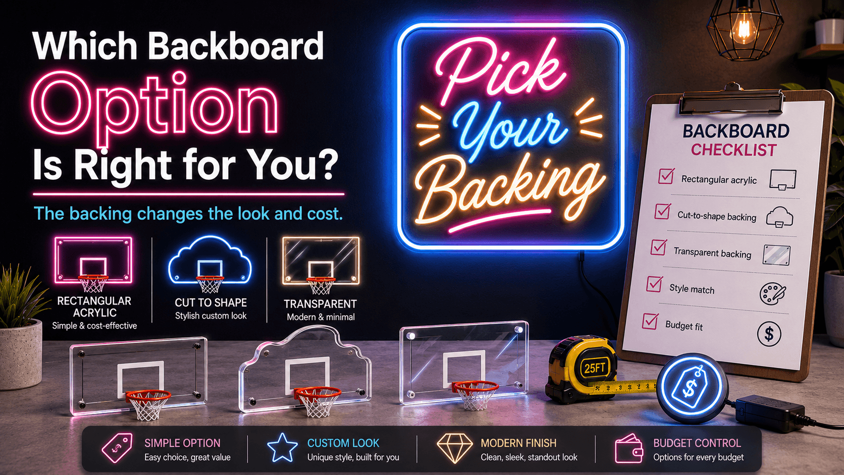 Which Backboard Option Is Right for You