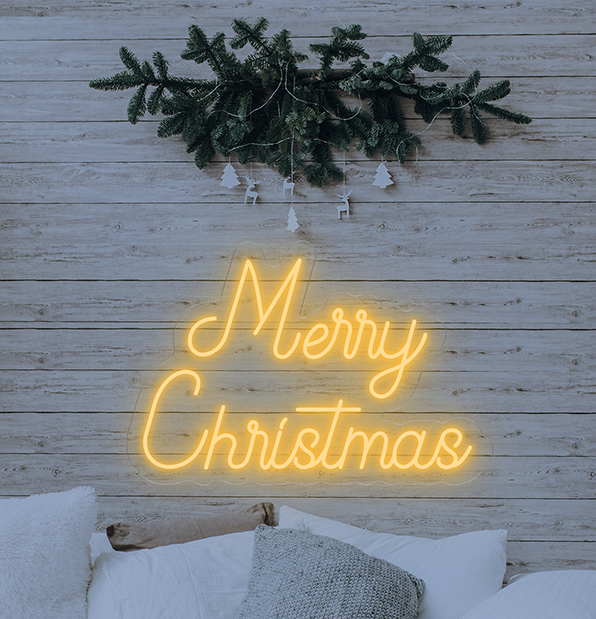 Merry Christmas Neon Sign