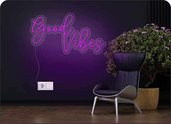 Pick from ready made Neon light signs