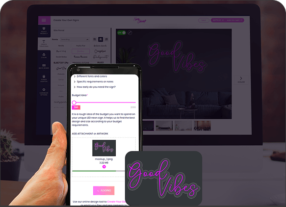 Upload your logo or artwork