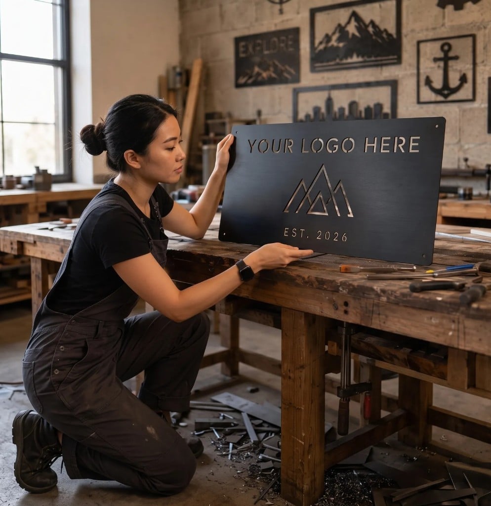 We Produce Your Metal Sign We Produce Your Metal Sign